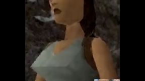 Classic Lara Croft Tiddy Drops Her Perky Tight Fucking Breasts, Just Like How You Remember It Back In The Day, AI Generated