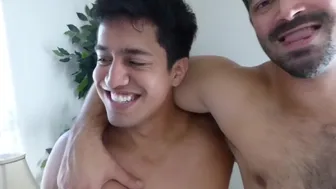 Latino muscle stud takes a bareback pounding