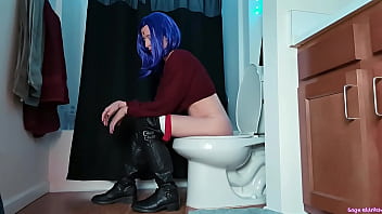 Raven in Boots Peeing [Voyeur] Sage Eldritch