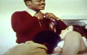 Nasty nurse gets double penetrated by her black patient and his buddy