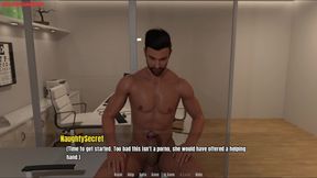 G House #05 - Big Tits MILF Doctor Helps Him with His Big Cock to Cum for Her - 3D Porn Game