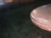 Jerking off in a Church Yard (Follow @OrgyHouseP on Twitter)
