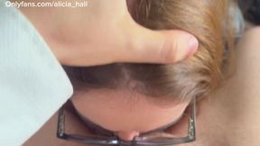 My first anal - Alicia Hall - Creampie surprise