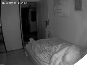 Secretly Observed in Bedroom
