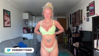 NUDE | Micro Bikini Try-on Haul with British teen