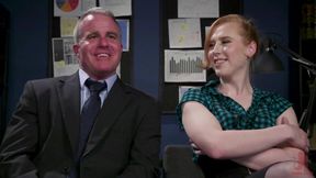 Getting Ahead: Shiri Allwood Owns Her Boss, Dale Savage with Her Cock