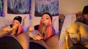 sexy little 18yo slut fucked like a whore by her step dad