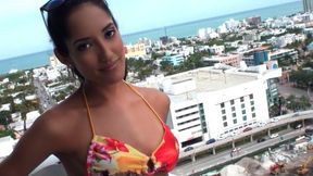 X-Rated Massage on the Balcony