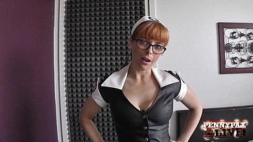 Nurse Penny Pax Taking Good Care OF Alex Legend Throbbing Cock!
