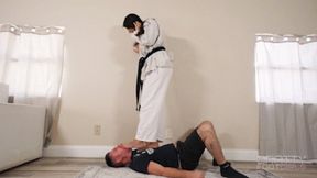 Raven - Stinky Foot Karate Humiliation - HD 1080p MP4