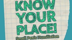 Know Your Place EPIC Small Penis Humiliation Audio Only by Tara Smith with Cum Countdown