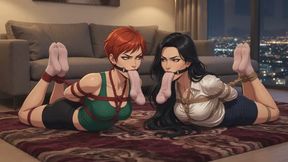 Bondage Stories #146: Fuzzy Sock Predicament