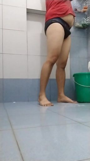Caught in the Act: A Surprising Encounter with Milana Milka in the Bathroom