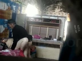Chinese old man fucking and cumshot TWO TWICE