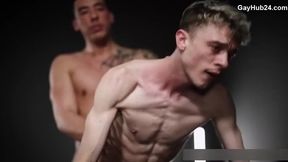 Tian Tao And Jules Rimbaud In That Sweet French Bottom Is All Opened And Ready To Receive The Fat Cock