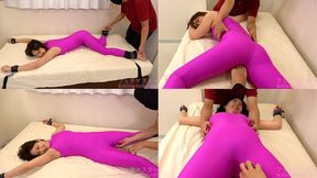 Sumire Seto - HARDCORE TICKLING a Japanese beautiful amateur in a tight pink leotard(MF TICKLING) (Sumire's TICKLING part3) TIC-176-3 - wmv