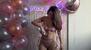 Since It's My Birthday I Put the Balloons
