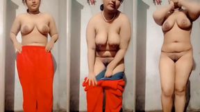 Boyfriend ke khushi korar jonno boobs koslano e shob kichu