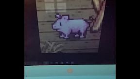 pIgnorant friend wanted me to fail NNN to her virtual pig