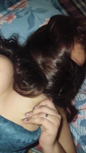 Spectacular moment from &quot;New bhabhi fucking threesome in Delhi boy&quot;