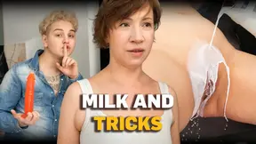 Amateur. Russian milf asked me to milk her pussy