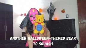 Another Halloween-themed bear to squash