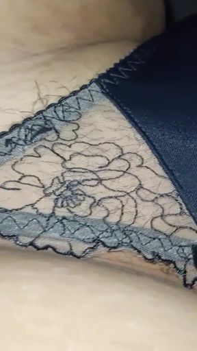 Cumming on Stepsisters Sexy Sating thong Tight but sexy   Clip 1
