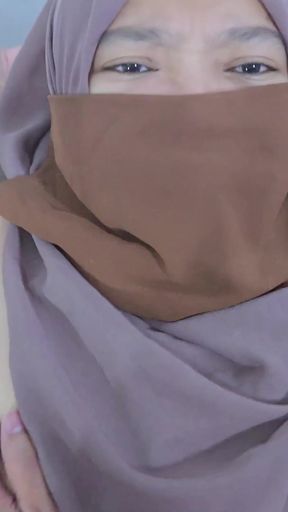 Thrilling moment from &quot;Hijab Sister in Law Cheating and Got Cum Inside - Minokiiko&quot;