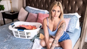 Gypsy Rose moans with delight as tattooed dude drills her tight cunt