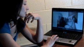 Pebbles self-suck (mp4)