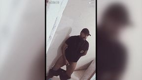 Security Guard Masturbating at Work