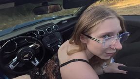 He Took Me for a Ride in a Convertible and Fucked Me in It Behind the Bushes