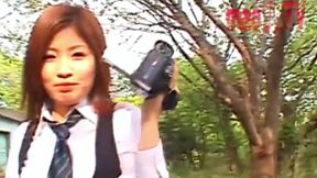 Naughty Mao gets wild after class