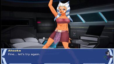 Orange Gamer Girl Sith Kiss Chokes Her Jewelry Box Absurd Sins