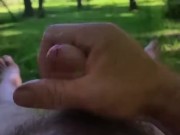 outside