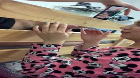 italian francesca palma sucking my roommate’s cock