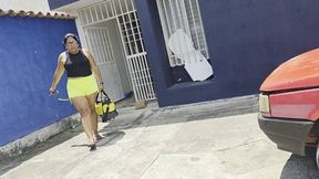 Balbina Savage Pedal Pumping and cranking the old fiat