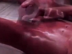 Oiled-Up Twink's Solo Fun