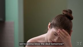 I let my boss down, but it's a good thing I'm great at cunnies