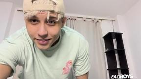 ”Sucking your nipples & jerking off a big Latina prick”