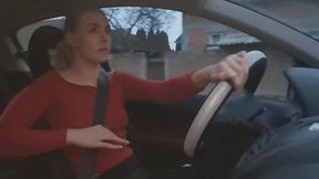 Nastya driving barefoot CUSTOM MP4