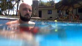 Pool party with the hottest sluts in Floripa