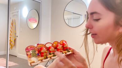 Accidental Blowjob: Stepsis Mistakes Cock for Chocolate