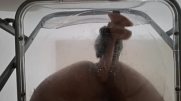 Full Version: POV Dirty Talk Fat Ass Femboy Raven Facesitting and Anal Creampie after Riding Dildo through Transparent Chair