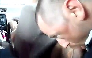 sucking a cock in taxi