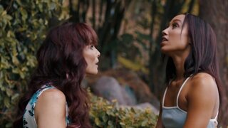 Intergenerational and interracial fucking with two hotties