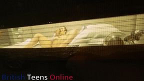 you watch your neighbour masturbating