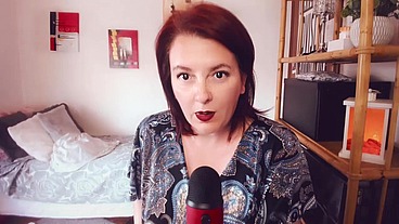 Fat Italian lady dominates you with her hot and sexy pee