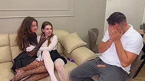 A Cuckold Watches His Wife Cheat On Him With Her Friend
