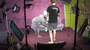 Behind the Scenes with Heavily Tattooed Skinny Girl Anuskatzz